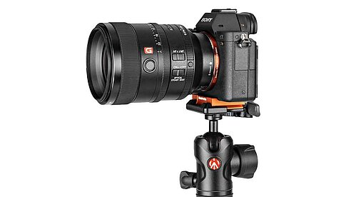 Manfrotto „Befree Advanced Alpha“: Für Sony-Alpha-Kameras konzipiertes Dreibein.