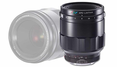 Voigtländer „APO-Lanthar 65 mm/F2“ für Vollformatkameras mit Sony-E-Bajonett.