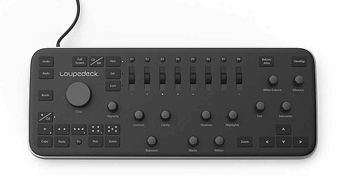 Loupedeck: Adobe Lightroom mit Schiebe- und Drehreglern steuern