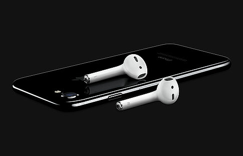 Apple „iPhone 7“ und „iPhone 7 Plus“: Drahtlose „AirPod“-Kopfhörer optional