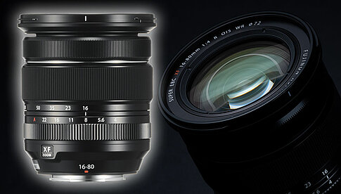 Fujinon XF16-80mmF4 R OIS WR für X-Kameras mit APS-C-Sensor