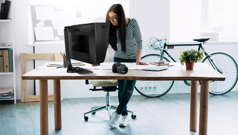 Mit großem Farbumfang und exakter Kalibrierung erreichen die PhotoVue-Monitore von BenQ eine präzise Bildwiedergabe.