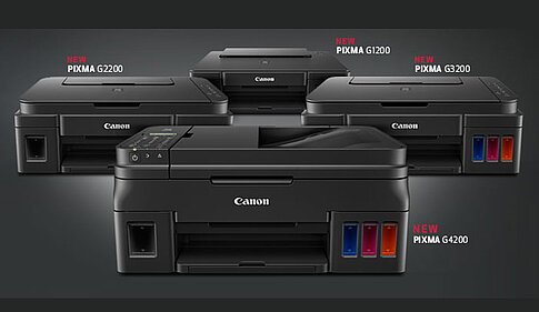 Neue PIXMA G-Modelle von Canon