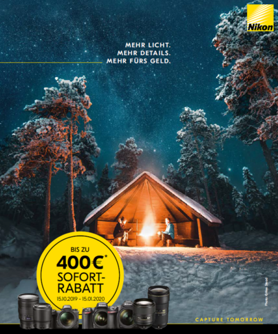 Nikon Cashback-Aktion 2019/2020