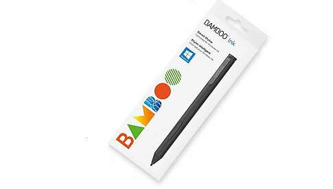 Der Wacom „Bamboo Ink“ dient zum Schreiben und Skizzieren mittels „Windows Ink“.