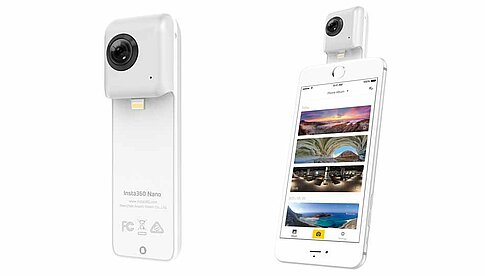 Insta360 Nano: 360-Grad-VR-Kamera für das iPhone